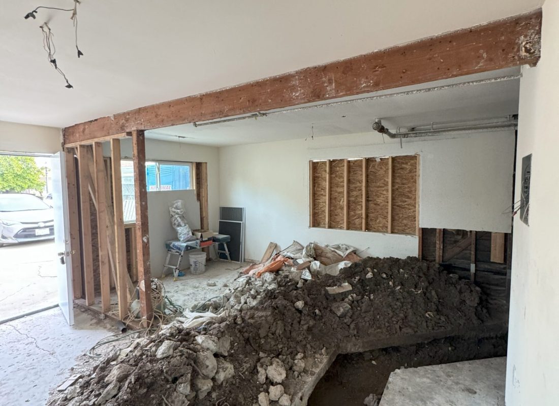 SD Build Co team planning a custom ADU project with homeowners in Pacific Beach, CA