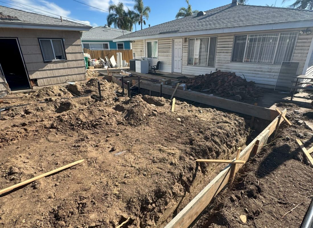 Expert team from SD Build Co discussing ADU plans with homeowners in El Cajon, CA