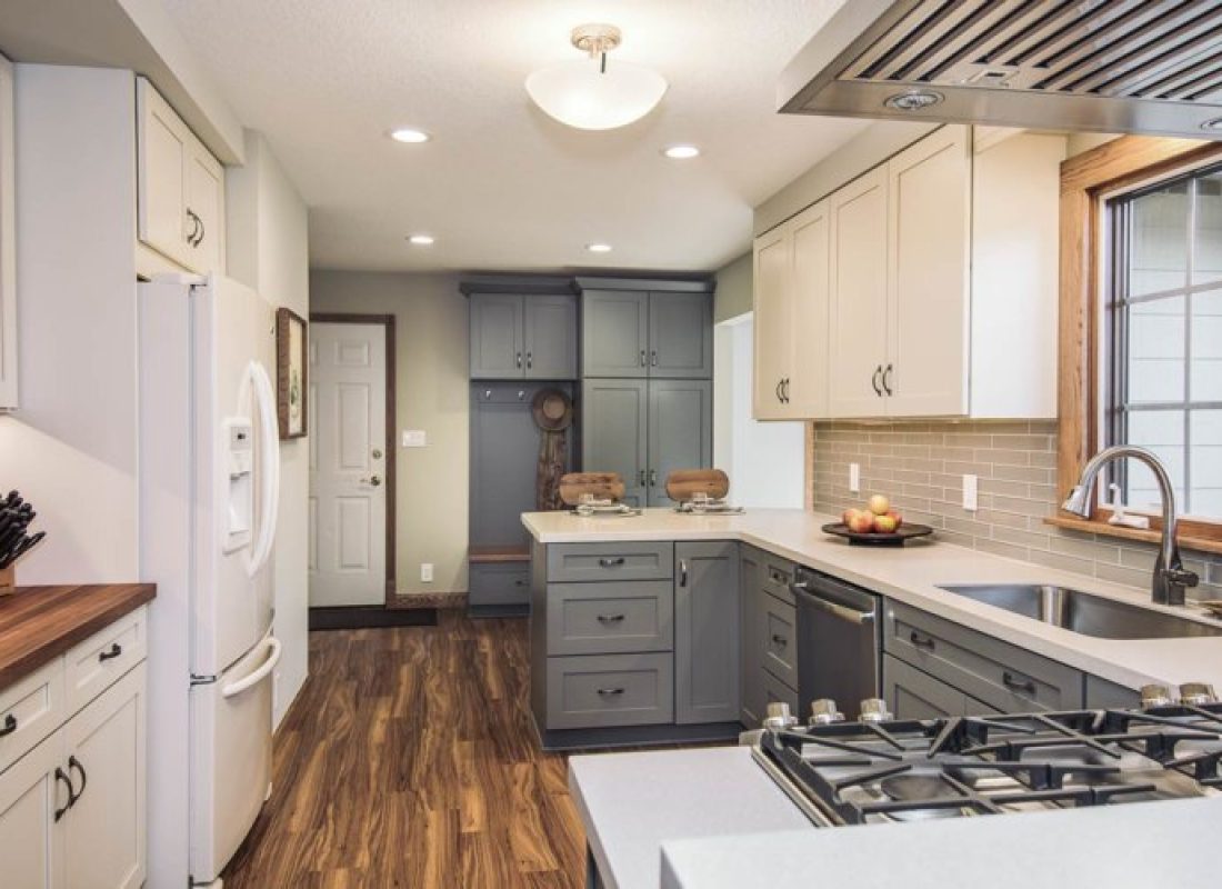 Energy efficient kitchen lighting design by SD Build Co